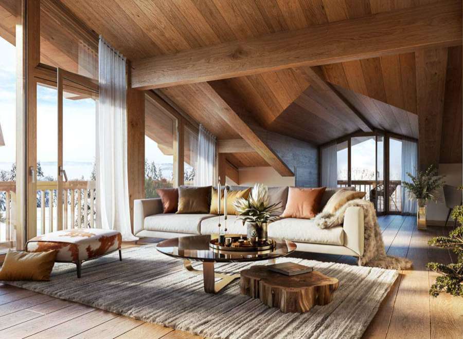 Experience luxury living in this stunning chalet-style home.