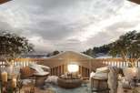 Experience the ultimate in luxury and relaxation on this stunning balcony.