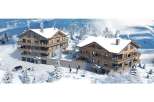 Experience luxury living in these stunning ski chalets nestled in a winter wonderland.