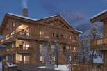 Experience luxury living in this stunning chalet, boasting exquisite wooden architecture and breathtaking mountain views.