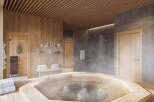 Indulge in ultimate relaxation in this luxurious spa-like retreat.