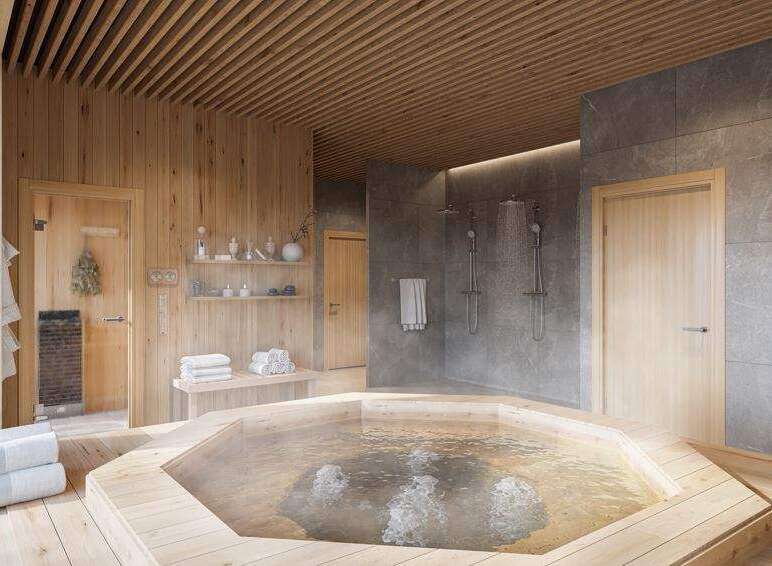 Indulge in ultimate relaxation in this luxurious spa-like retreat.