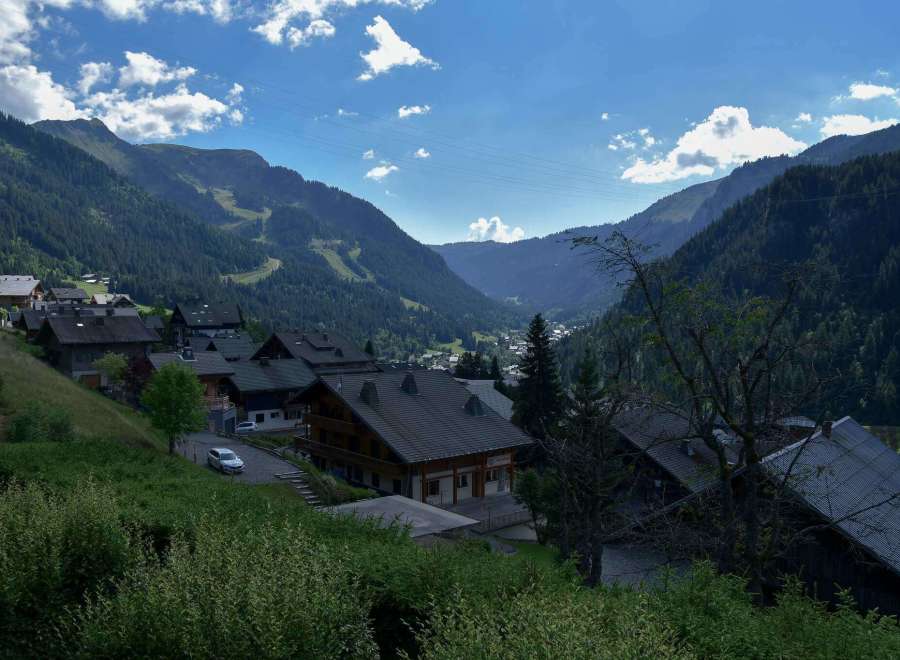 Nestled in a picturesque mountain village, this property offers stunning views of the surrounding peaks and lush forests.