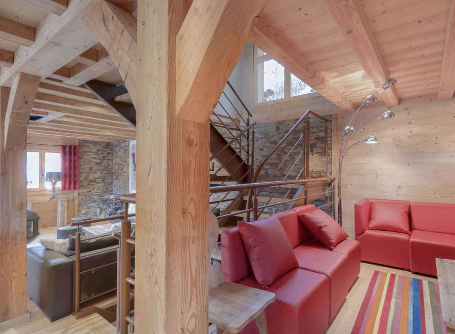 Experience rustic elegance in this stunning chalet.