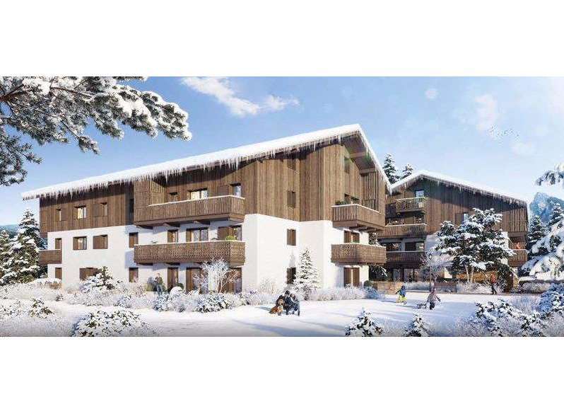 Discover your dream winter escape in this stunning property! Featuring a beautiful design with wooden accents and balconies, this residence offers a cozy and inviting atmosphere.