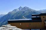 Experience breathtaking mountain views from this charming property.