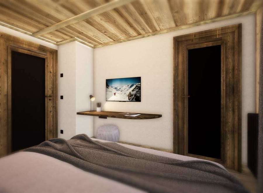 Experience the cozy charm of this beautifully designed room.