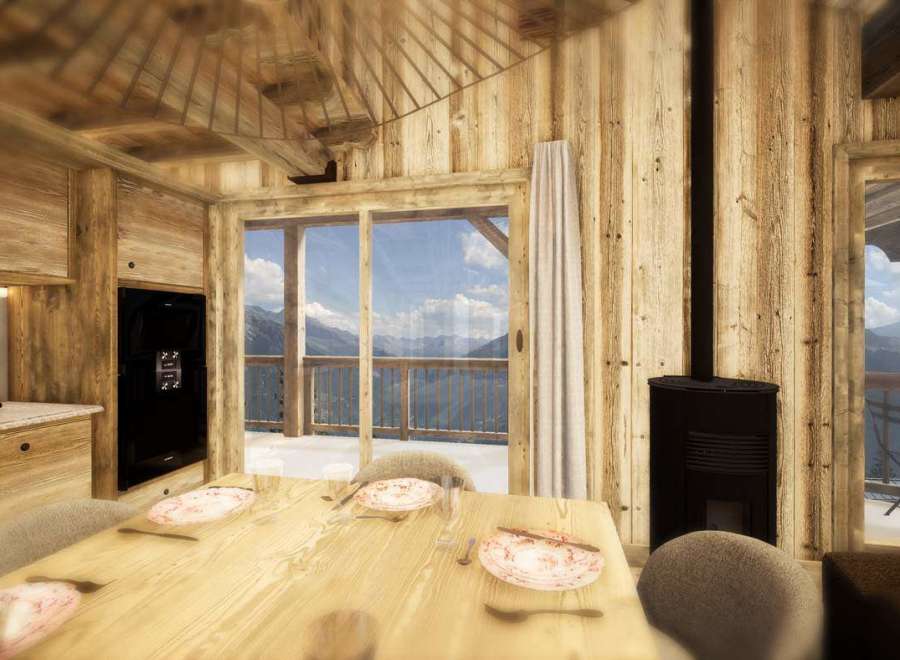 Experience the ultimate mountain retreat in this stunning chalet.