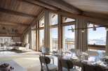 Experience luxury living in this stunning chalet with breathtaking mountain views.