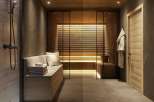 Indulge in the ultimate relaxation experience within this luxurious spa-like bathroom.