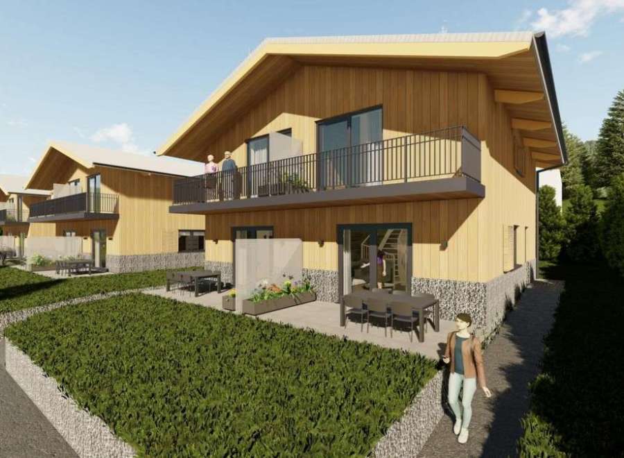 Discover your dream home in this stunning property! Enjoy the modern design with a touch of nature, featuring spacious balconies and inviting outdoor spaces.