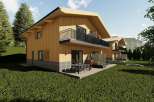 Discover your dream home! This stunning property boasts a modern design with a warm, inviting wooden exterior.