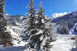 Experience the ultimate winter getaway in this stunning property nestled in a picturesque snowy landscape.