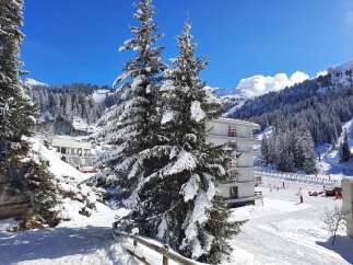 Experience the ultimate winter getaway in this stunning property nestled in a picturesque snowy landscape.