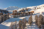 Nestled in a stunning alpine setting, this luxurious ski resort offers breathtaking mountain views and direct access to the slopes.