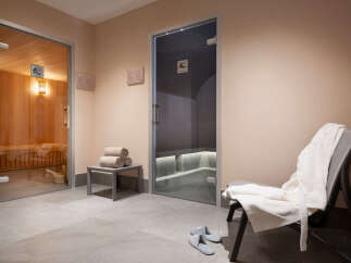 Relax and rejuvenate in our luxurious spa, featuring a traditional Finnish sauna and a modern steam room.