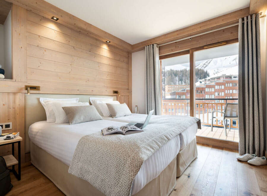 Experience the ultimate in comfort and style in this stunning bedroom.