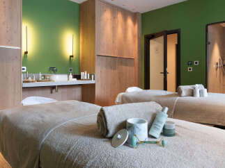 Indulge in ultimate relaxation within this luxurious spa retreat.