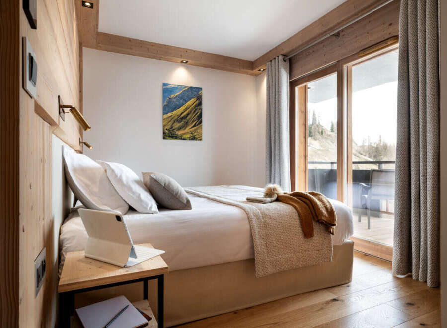 Experience luxury and comfort in this stunning bedroom.