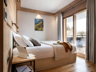Experience luxury and comfort in this stunning bedroom.