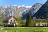 Nestled amidst breathtaking mountain scenery, this charming property offers a serene escape.