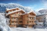 This stunning chalet-style property boasts multiple levels with spacious balconies offering breathtaking mountain views.
