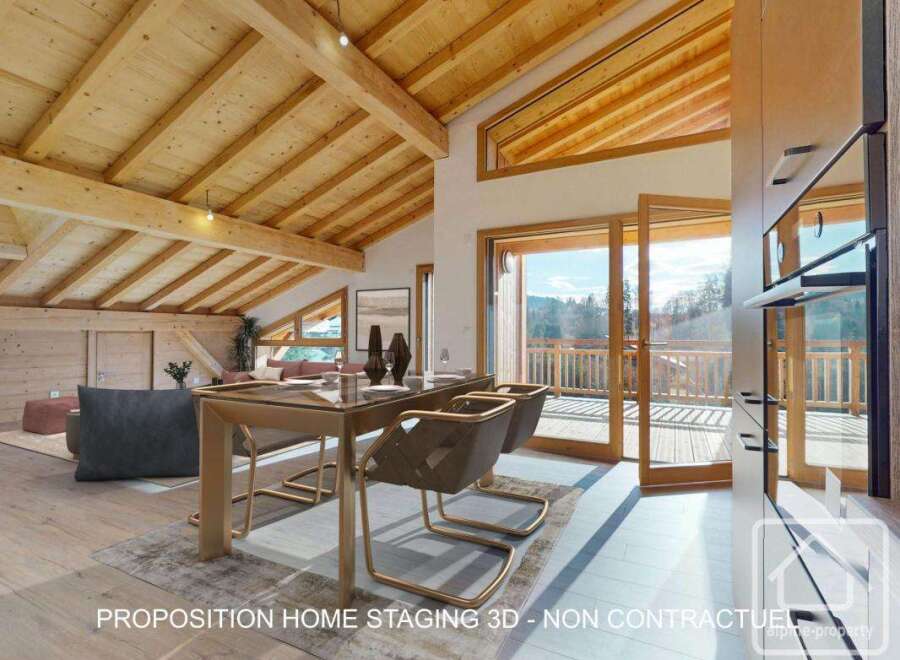 Experience the epitome of alpine living in this stunning property.