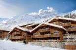 Experience the ultimate alpine escape in these stunning wooden chalets.