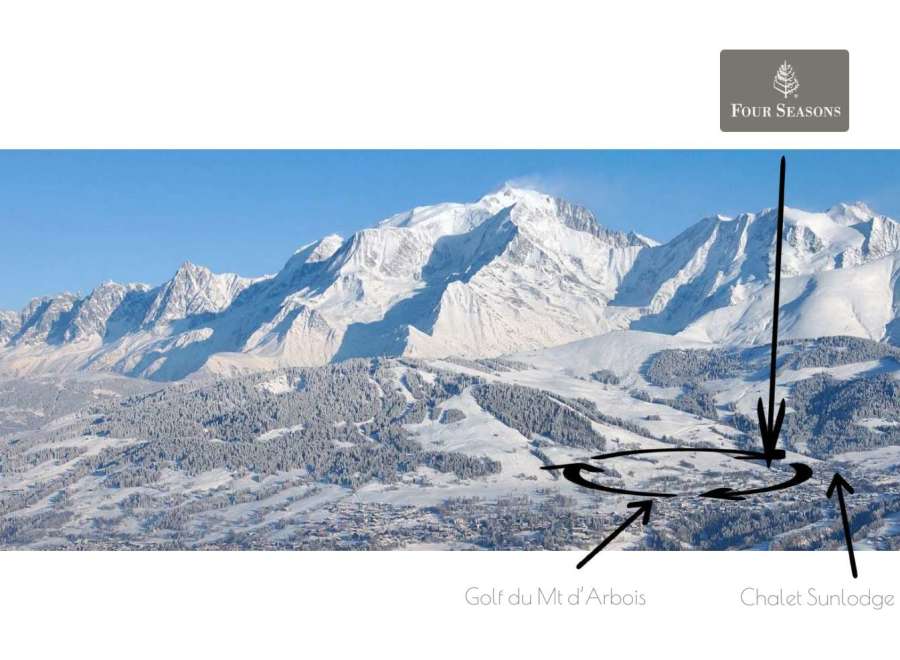 Nestled in the heart of the French Alps, Four Seasons Chalet Sunlodge offers breathtaking views of Mont Blanc and the surrounding mountains.