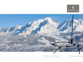 Nestled in the heart of the French Alps, Four Seasons Chalet Sunlodge offers breathtaking views of Mont Blanc and the surrounding mountains.