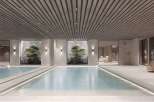 Indulge in tranquility at this luxurious property featuring a stunning indoor pool and spa.