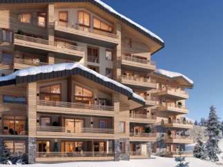 Luxury ski-in/ski-out apartments in the French Alps.