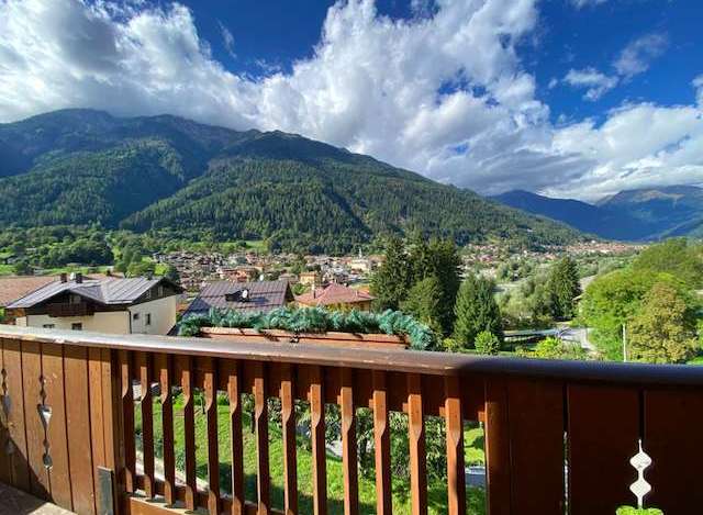 Enjoy breathtaking mountain views from this charming property.