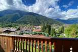 Enjoy breathtaking mountain views from this charming property.