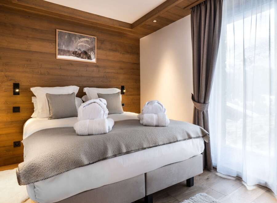 Experience luxury and comfort in this beautifully designed bedroom.