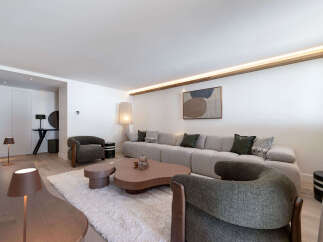 Step into modern elegance with this stunning living space.