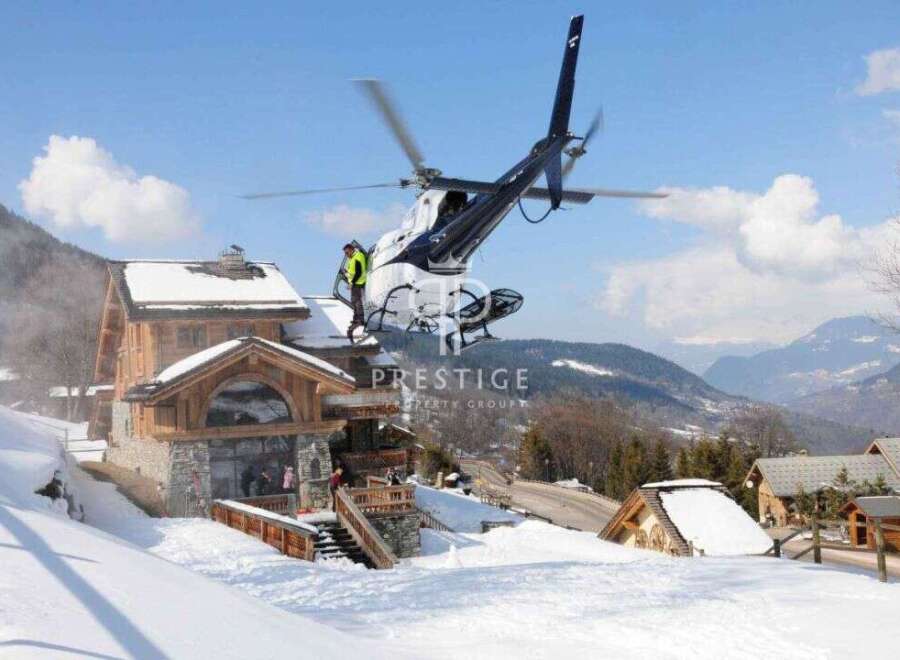 Experience luxury living in this stunning chalet nestled in the heart of the mountains.