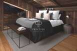 Experience luxury living in this stunning bedroom.