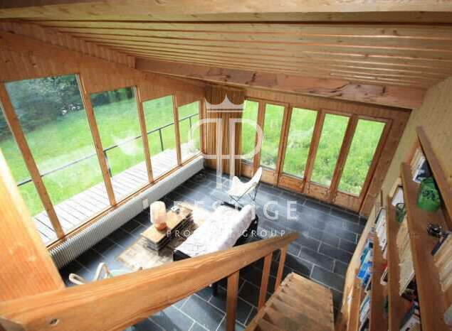 Discover a stunning property with a unique architectural design.