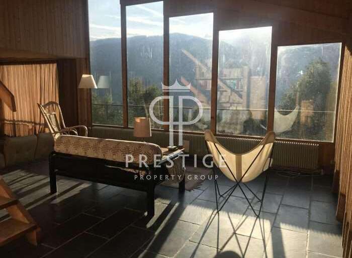 Experience breathtaking mountain views from this stunning property.