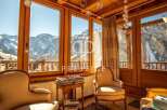 Experience breathtaking mountain views from this luxurious property.