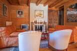 Step into a cozy cabin retreat with this inviting living space.