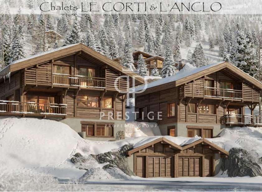 Discover the epitome of alpine luxury at Chalets LE CORTI & L'ANCLO.