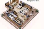 Discover the charm of Chalet B, a beautifully designed property with a perspective view.