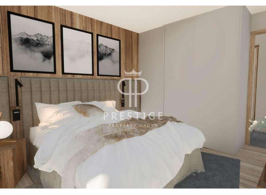 Experience luxury living in this stunning bedroom.
