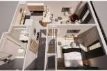 Discover modern living in this stylish apartment.