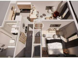 Discover modern living in this stylish apartment.