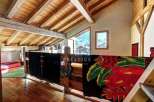 Discover the charm of this rustic property, featuring stunning wooden beams and a cozy, inviting atmosphere.