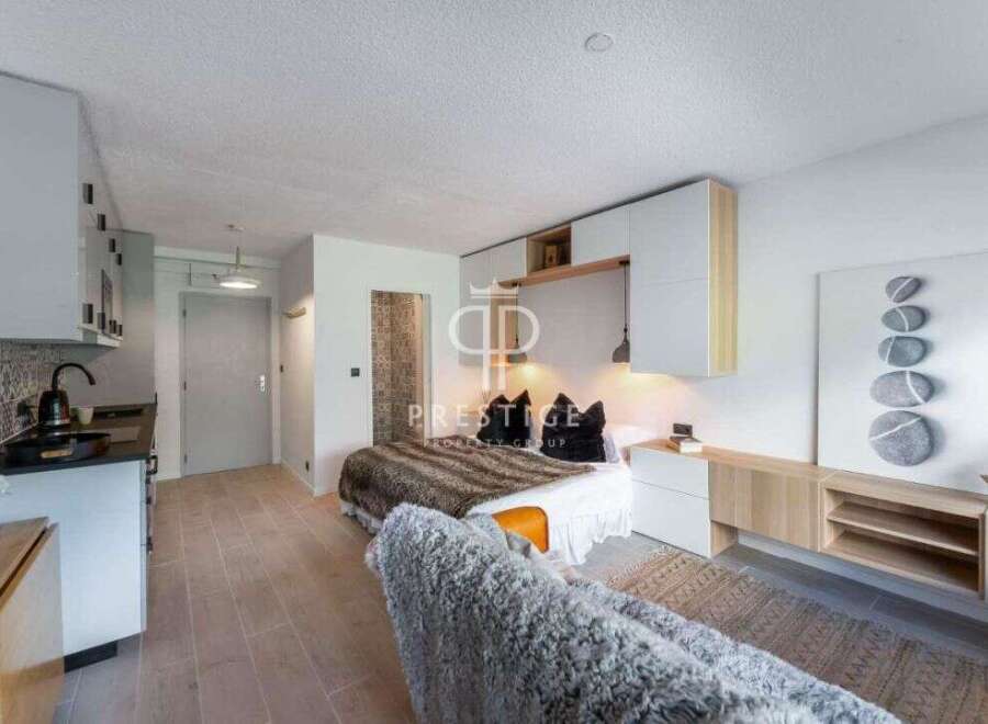 Discover modern living in this stylish studio apartment.