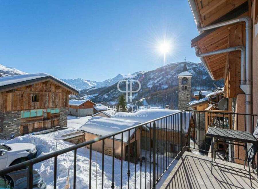Experience the charm of a winter wonderland in this stunning property.